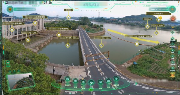 一图“智管”钱塘江！海康威视AR实景地图助力防洪治理(图1)
