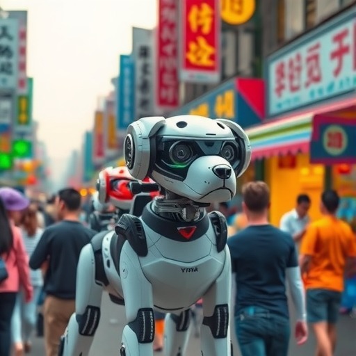 云深处机器狗“入驻”义乌国际商贸城,科技赋能开启智慧安防新篇章(图4) 云深处机器狗“入驻”义乌国际商贸城,科技赋能开启智慧安防新篇章(图4)