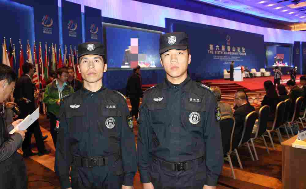 专业的安保人员银盾海保
